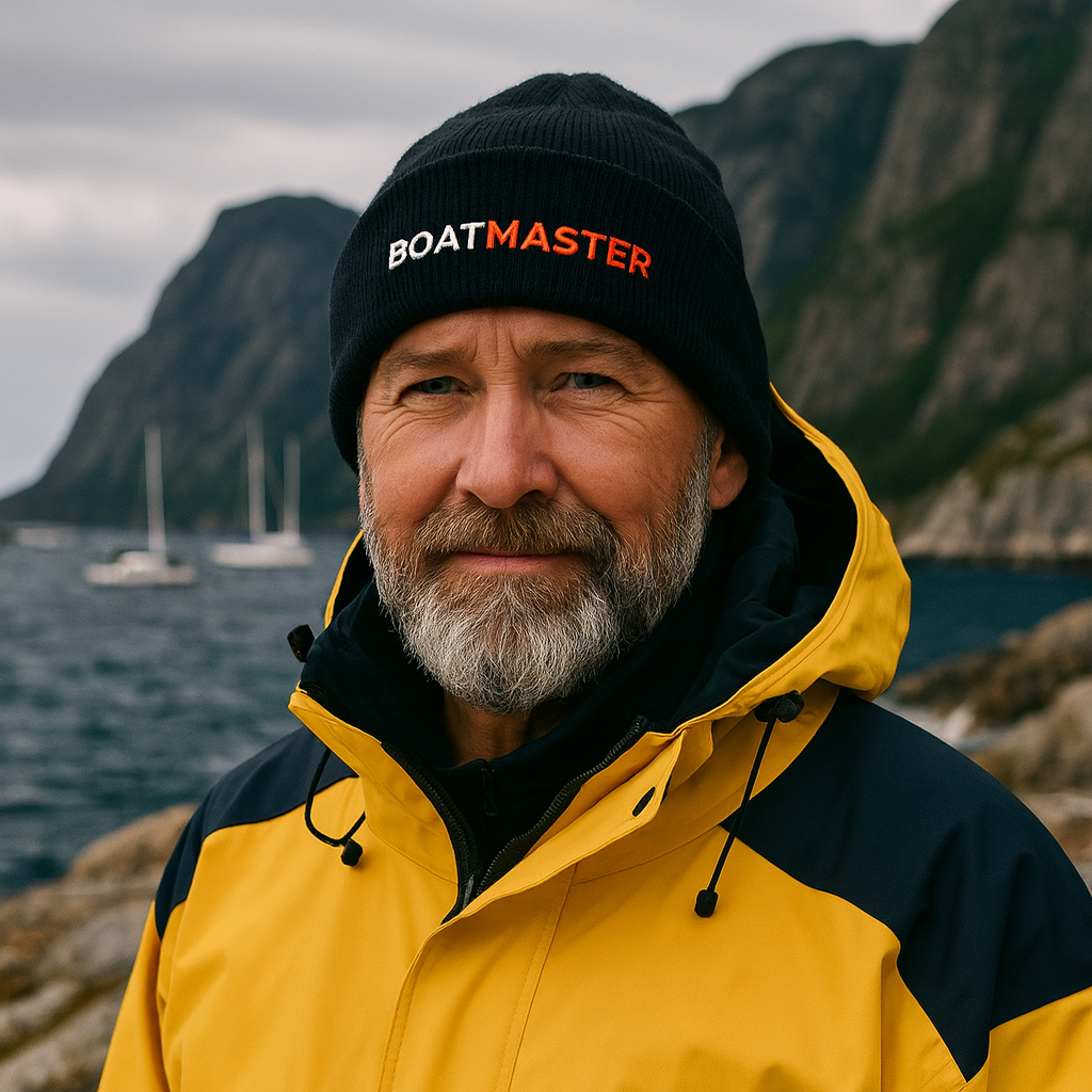 Czapka Boat Master (męska) Czarna