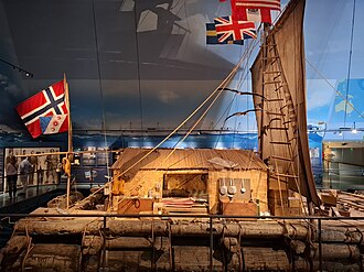 Kon-Tiki Expedition - by raft across the Pacific