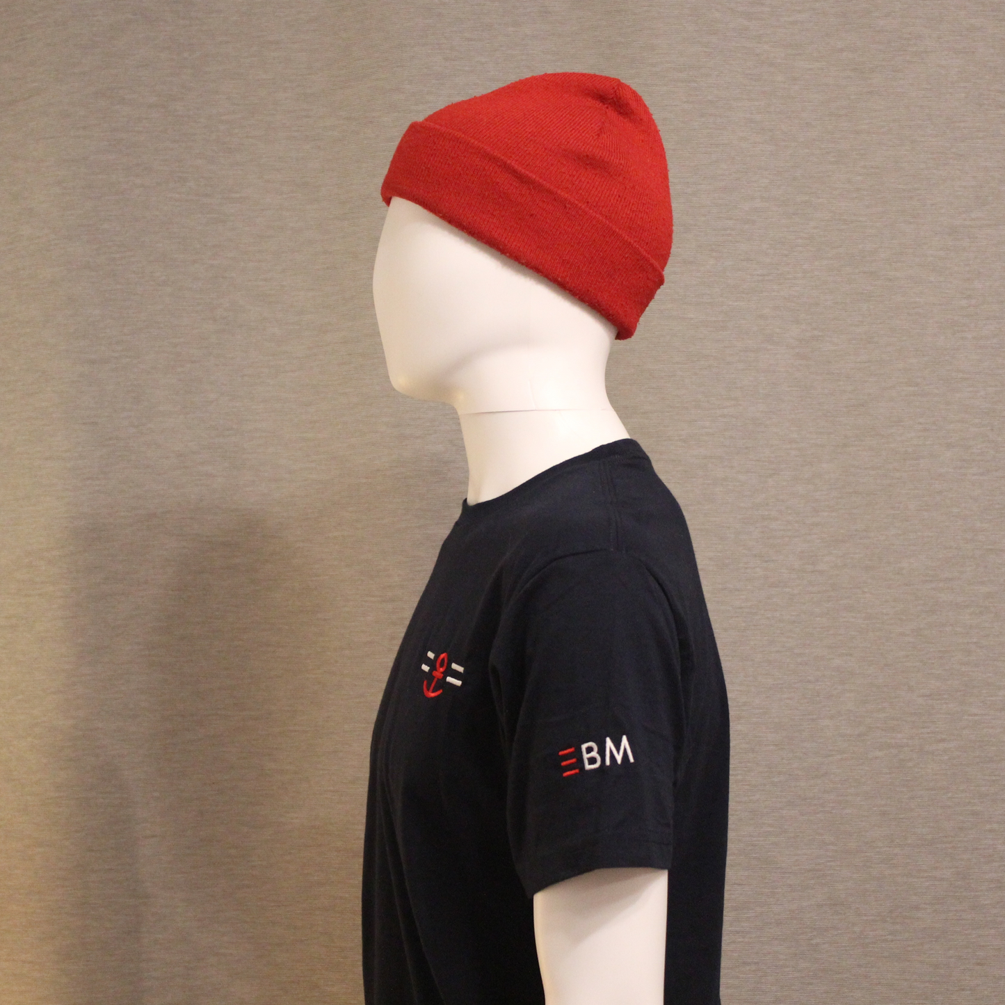 T-shirt with Anchor Embroidery (men)
