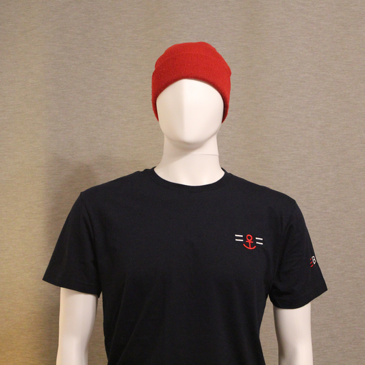 T-shirt with Anchor Embroidery (men)