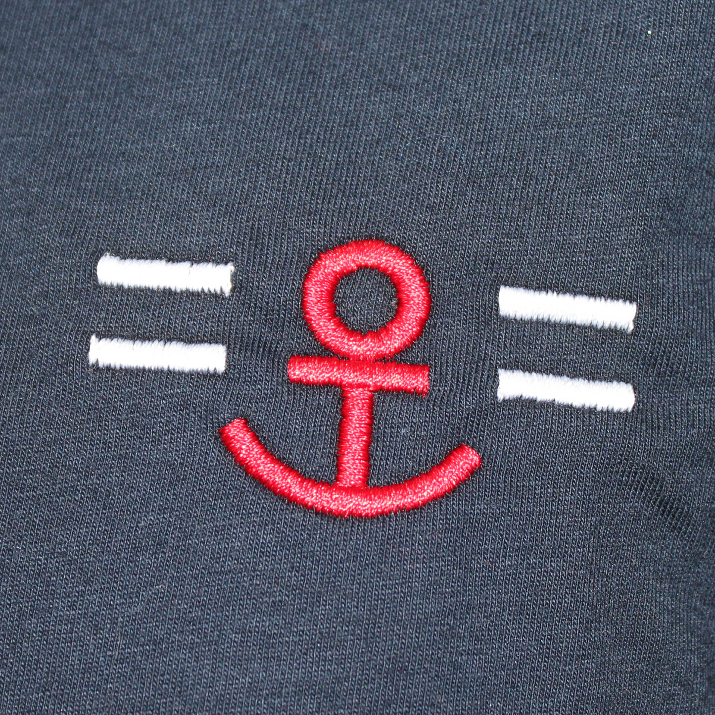T-shirt with Anchor Embroidery (men)