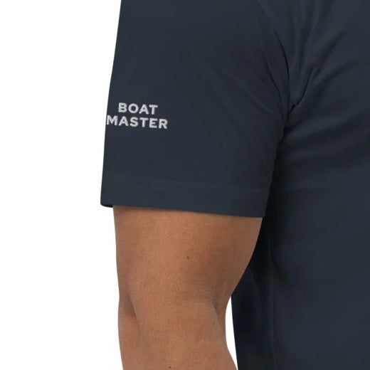 T-shirt with Anchor Embroidery (navy/men)