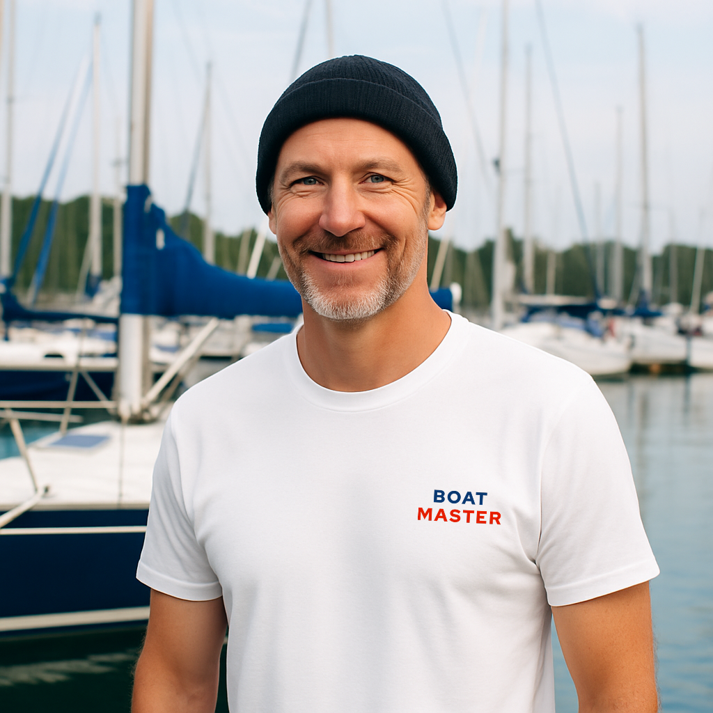 Boat Master T-shirt (herre) Hvid