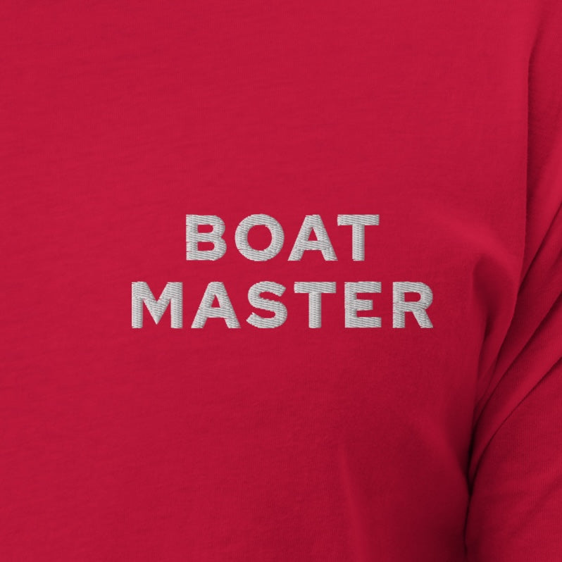 Boat Master T-shirt (herre) Rød