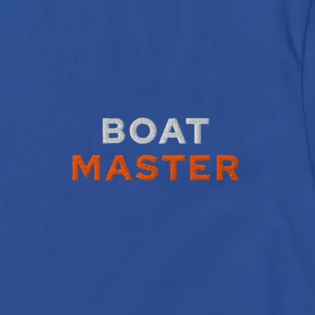 Boat Master T-shirt (men) Blue
