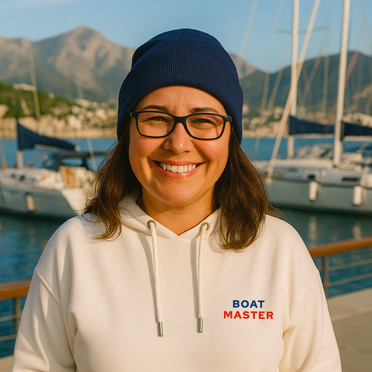 Boat Master eco raglan hoodie (women) White