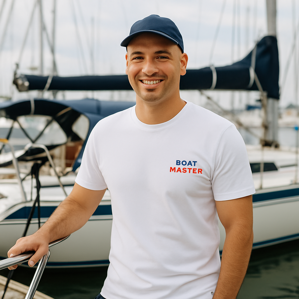 Boat Master T-shirt (herre) Hvid