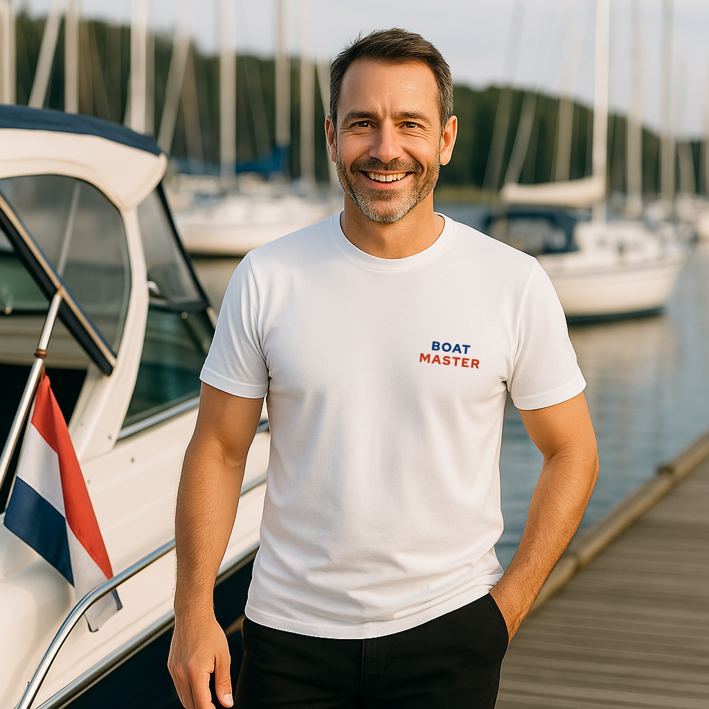 Boat Master T-shirt (herre) Hvid