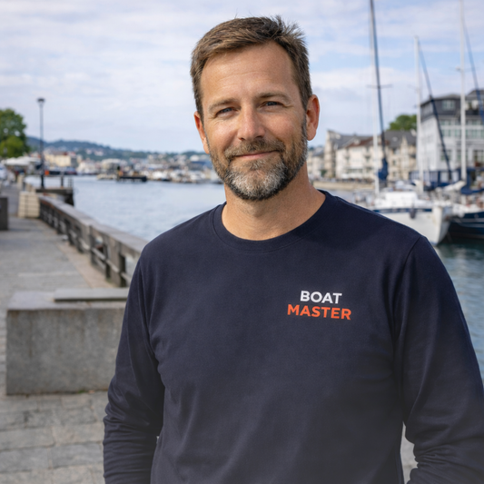 Boat Master Long Sleeve T-shirt (heren) Navy
