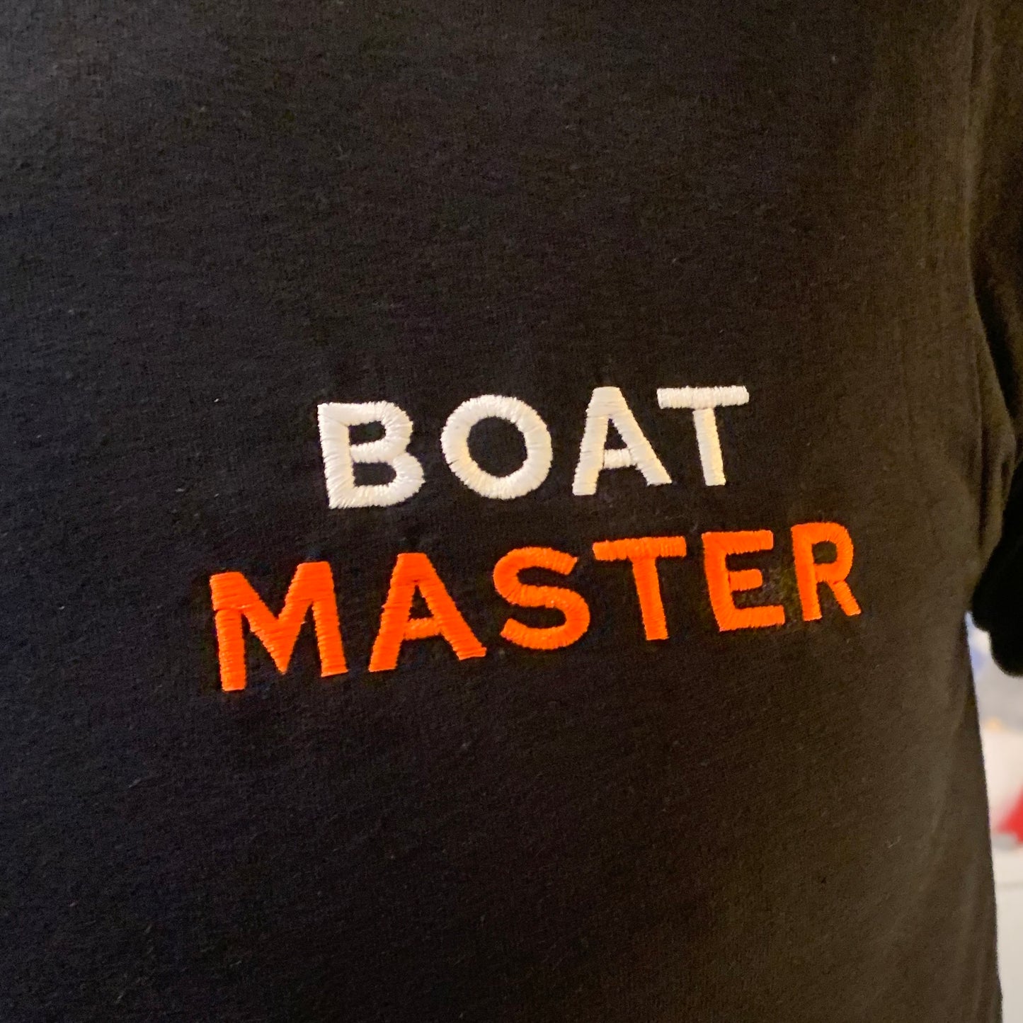 Boat Master T-shirt (men) Black
