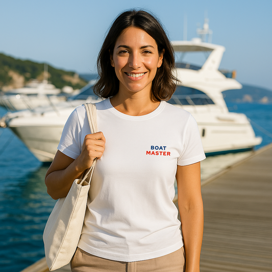 Boat Master T-Shirt (women) White
