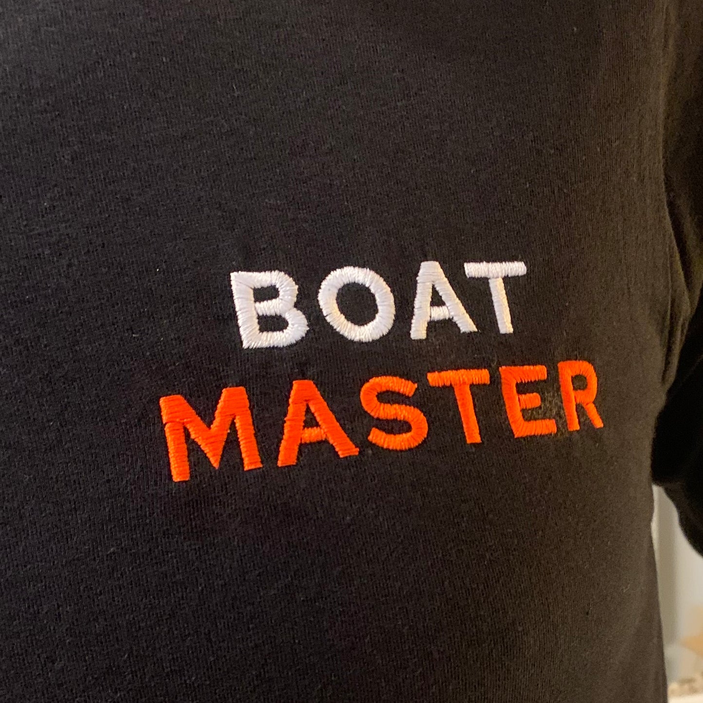 Boat Master T-shirt (men) Black