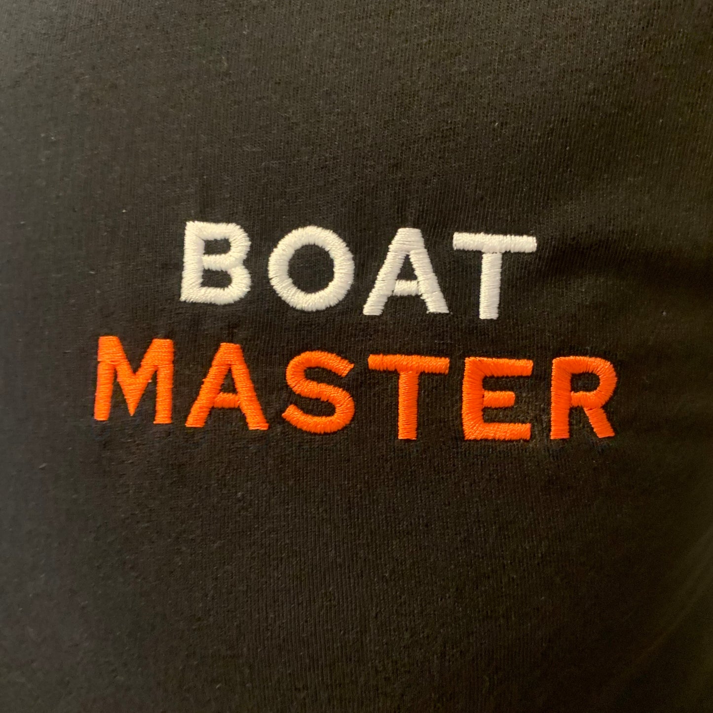 Boat Master T-shirt (men) Black