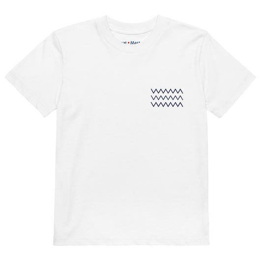 T-Shirt with Zig Zag Stitch Embroidery (kids)
